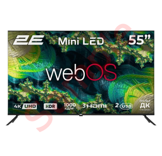2E 55" 55A88H TV (2E-55A88H) Black