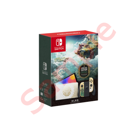 Консоль Nintendo Switch OLED Model HEG-001 The Legend of Zelda: Tears of the Kingdom Limited Edition 64GB Gold - фото 6