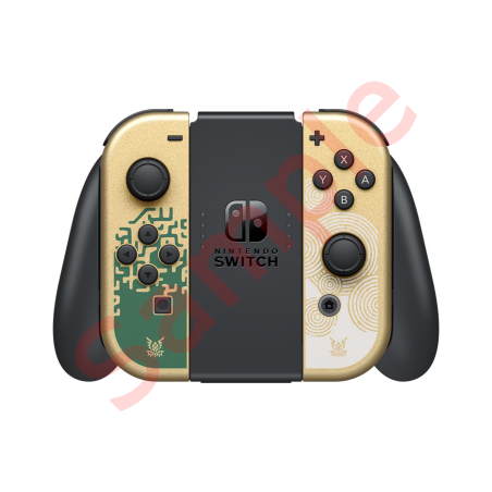 Консоль Nintendo Switch OLED Model HEG-001 The Legend of Zelda: Tears of the Kingdom Limited Edition 64GB Gold - фото 4