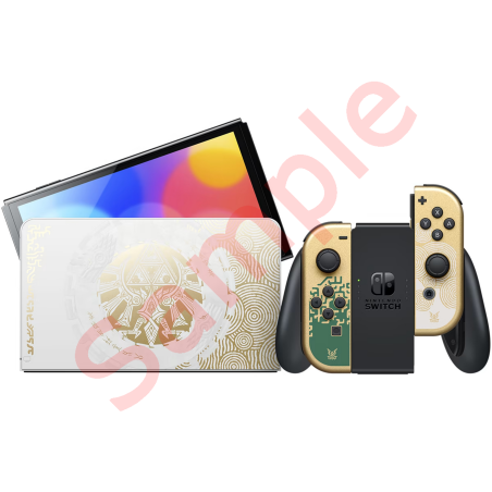 Консоль Nintendo Switch OLED Model HEG-001 The Legend of Zelda: Tears of the Kingdom Limited Edition 64GB Gold - фото 1