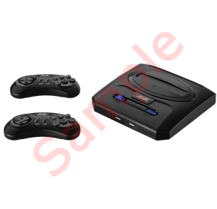 Ігрова приставка портативна 2E 16bit HDMI (2 бездротових геймпада, 913 ігор)